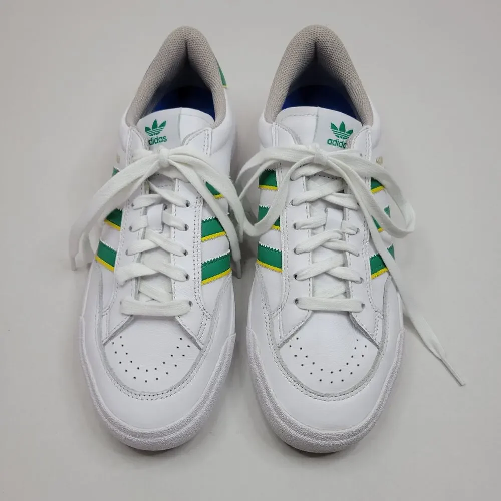 adidas Nora Sneakers IF2069 Cloud White Court Green Skate Yellow Men's Size 9 - Picture 3 of 10